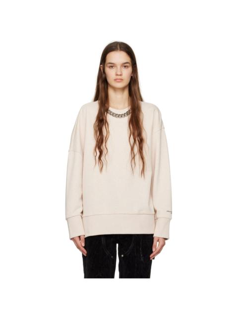 Stella McCartney Beige Chain Sweatshirt