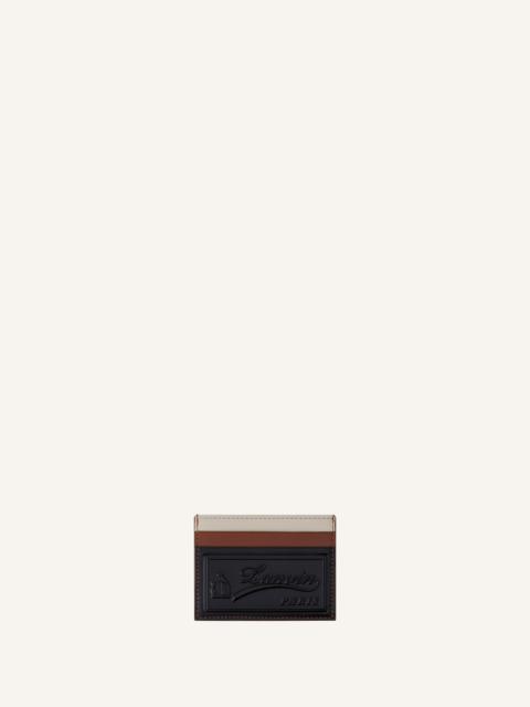 Lanvin TRICOLOR LEATHER CARD HOLDER