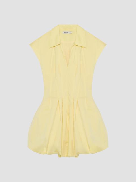 SIMKHAI Women's Lirinne Bubble-Hem Mini Dress - Golden Haze