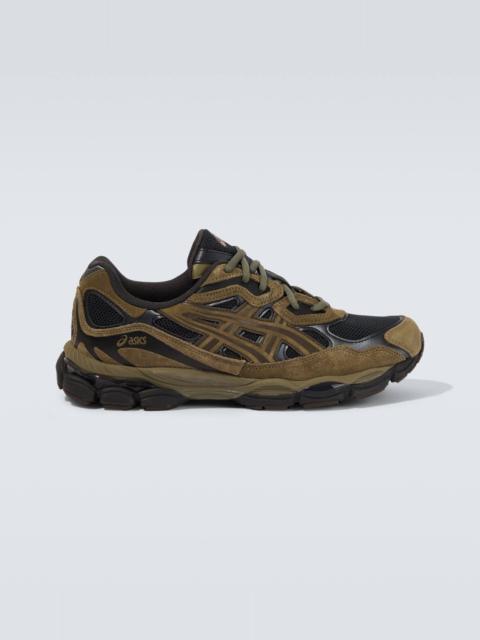 Asics Gel-NYC suede-trimmed sneakers