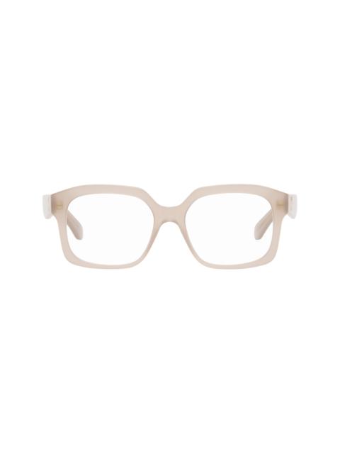 Loewe Taupe Anagram Glasses