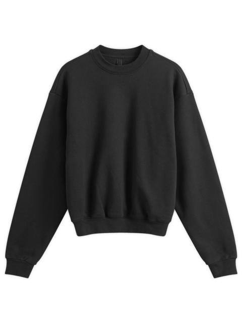 SKIMS SKIMS 코튼 양털 클래식 Crewneck