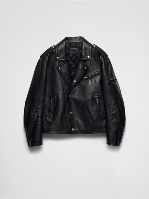 Prada Leather biker jacket