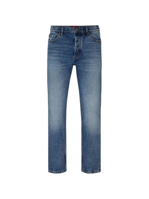 HUGO button-fastening jeans