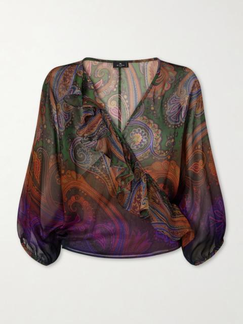 Etro Paisley-printed Silk Blouse