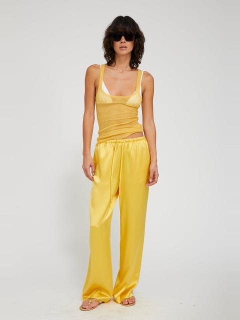 SPRWMN KAUAI SILK CHARMEUSE PANTS