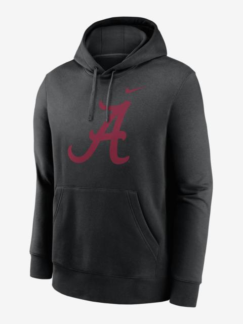 Nike Alabama Crimson Tide Primetime Evergreen Club Primary Logo Men's Nike College Pullover Hoodie