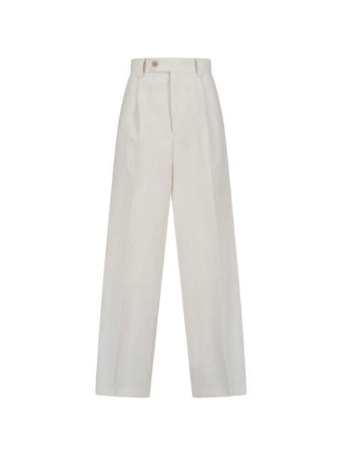 AURALEE pleated tailored trousers