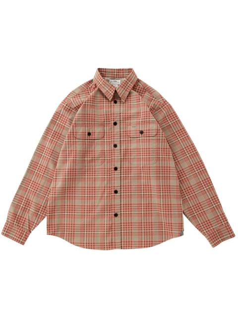 visvim HANDYMAN L/S PT.CHECK (GIZA) PINK | REVERSIBLE visvim