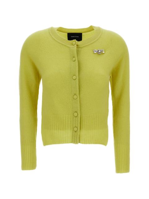 Simone Rocha crystal-detail cardigan