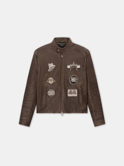 AMIRI SUEDE JOHNNY JACKET | REVERSIBLE