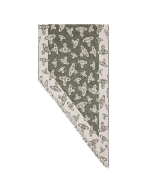 Vivienne Westwood Green Two Point Scarf