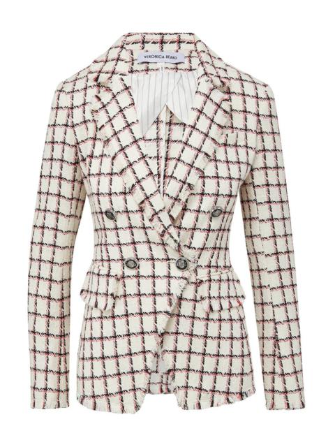 TAJA GRAPHIC TWEED DICKEY JACKET