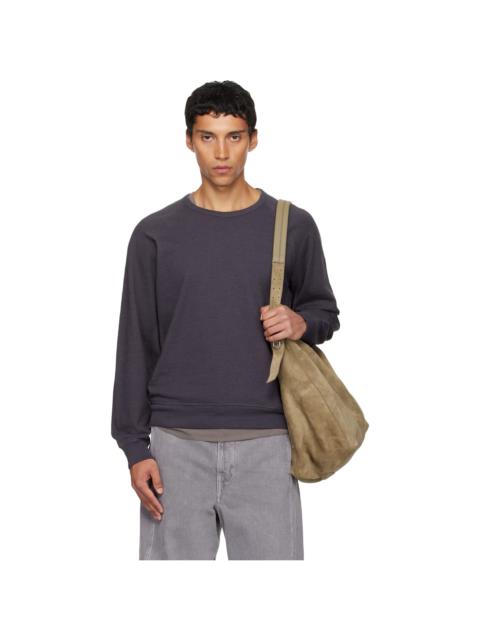 Lemaire Gray Crew Neck Sweatshirt