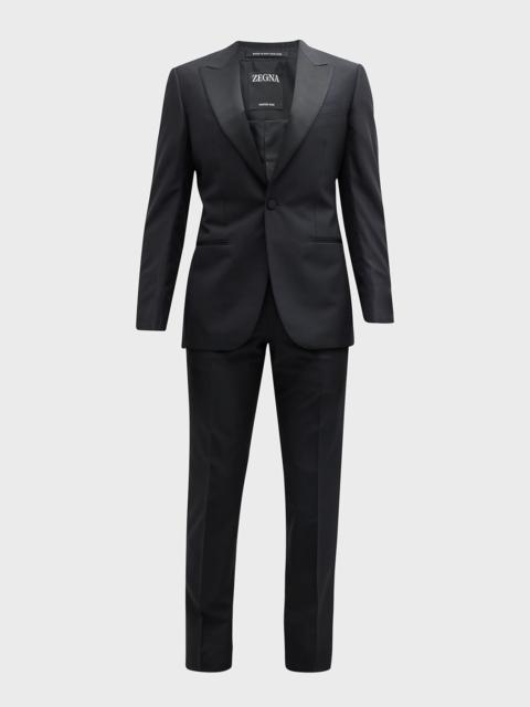 ZEGNA Men's Sartorial Wool and Silk Tuxedo