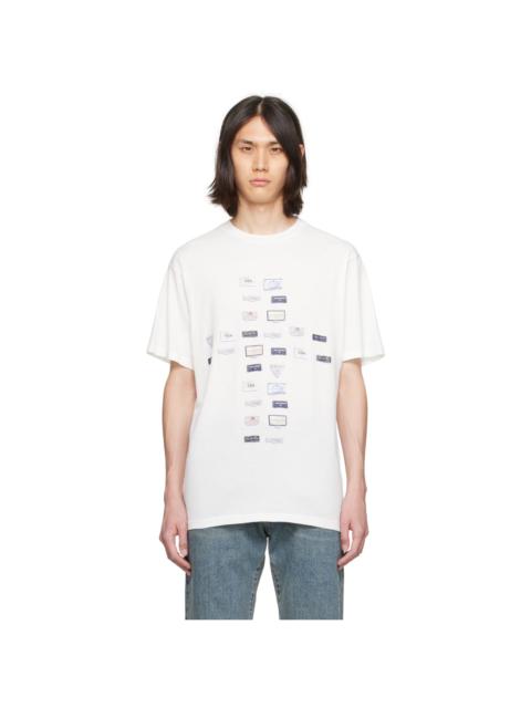 424 White Printed T-Shirt