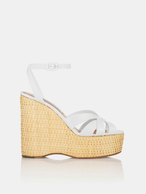 AQUAZZURA Copacabana Wedge 130