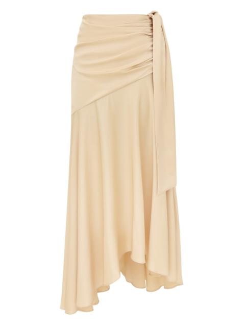 Zimmermann ASCENT DRAPED MAXI SKIRT