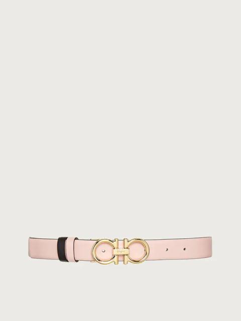 FERRAGAMO REVERSIBLE AND ADJUSTABLE GANCINI BELT