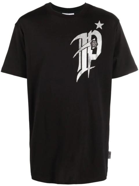 PHILIPP PLEIN logo-print short-sleeved T-shirt