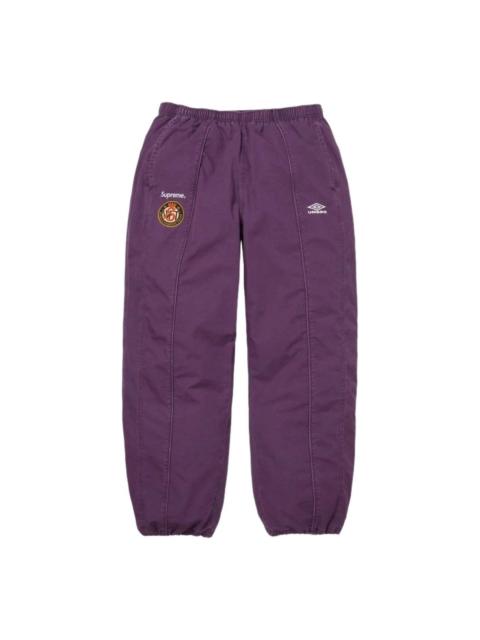 Supreme Supreme x Umbro SS26 Cotton RipsT-Shirt Track Pant 'Plum' SUP-SS26-029-PLM