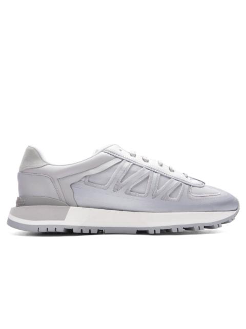 Maison Margiela 50/50 RUNNER SNEAKERS - SILVER