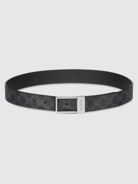 GUCCI GG belt with rectangular buckle