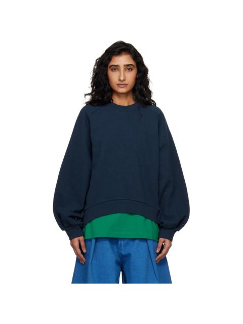 YMC Navy Bellow Sweatshirt