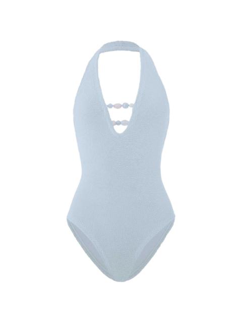 Hunza G Adriana beaded swimsuit