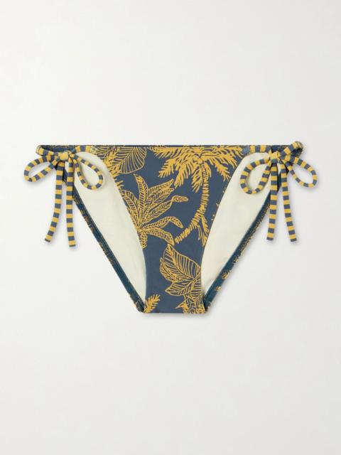 ERES Solarium printed bikini briefs Navy