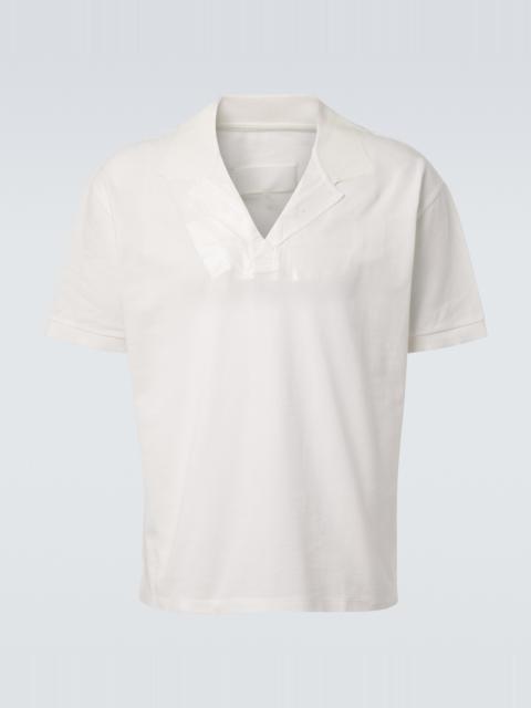 Maison Margiela Cotton piqué polo shirt