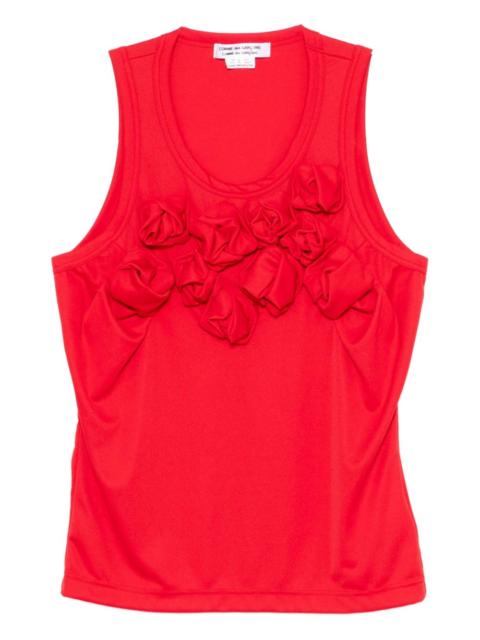 Comme des Garçons Comme des Garçons ruffled tank top