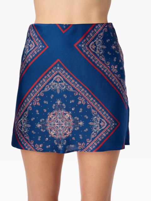 CAMI NYC AVIVA MINI SKIRT MARINER'S BANDANA