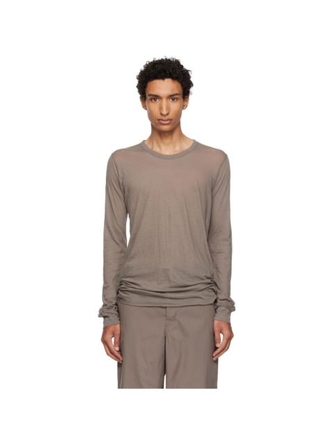 Rick Owens Gray Tower Basic LS T-shirt
