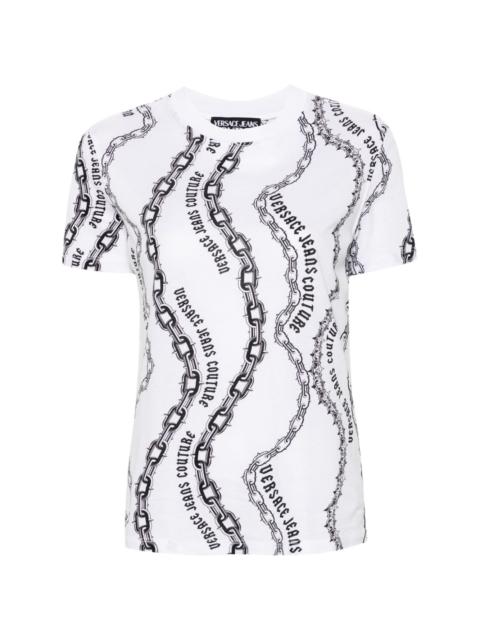 logo-chain T-shirt