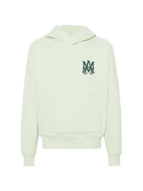 MA rubberised-logo hoodie