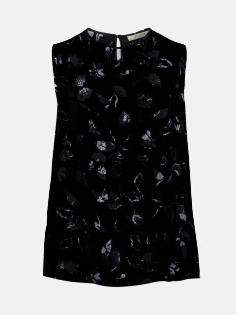 ASCENO Trento devoré velvet top