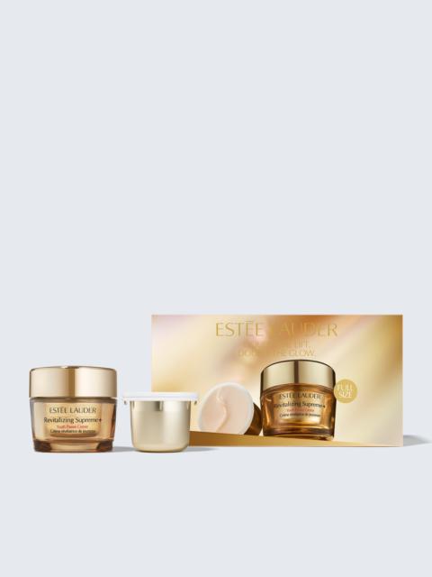 Estée Lauder Double The Lift. Double The Glow. Revitalizing Supreme+ Moisturizer Refill Gift Set