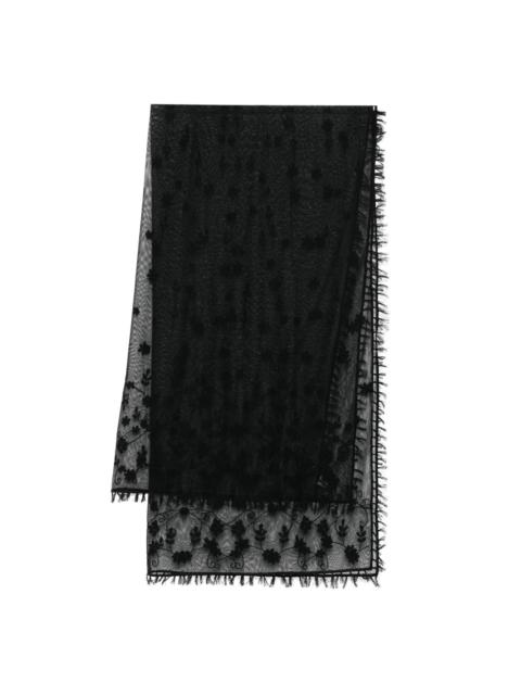 TOTEME tulle shawl