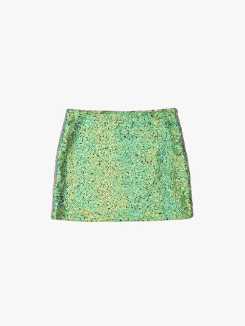 Helmut Lang SEQUIN MINI SKIRT