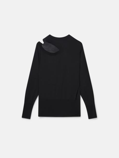 Cut-Out Merino Knit Jumper