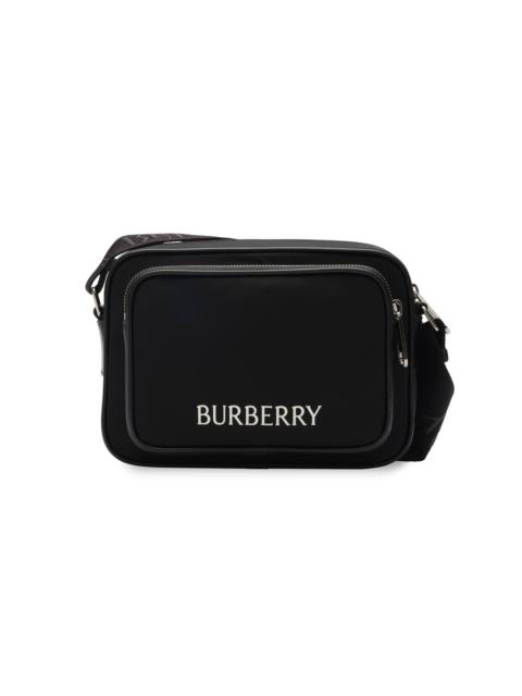 Burberry Men's Paddy Logo Crossbody Bag - Black