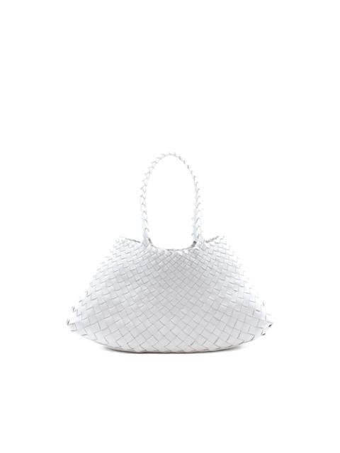 DRAGON DIFFUSION big  Santa Croce woven tote bag