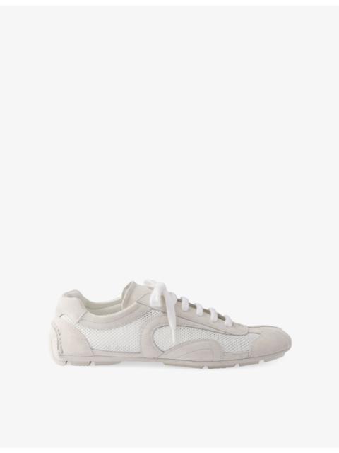 Prada Montecarlo Re-Edition 2005 Suede and Mesh Trainers