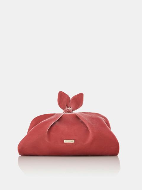 AQUAZZURA Bow Tie Clutch