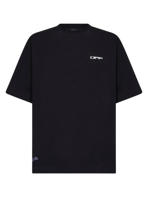 Off-White Black jersey Archigeography Arrow Skate T-shirt