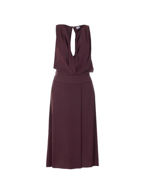 ELISABETTA FRANCHI cutout midi dress