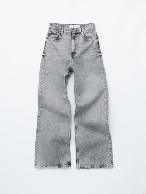 & Other Stories Studded Wide-Leg Jeans