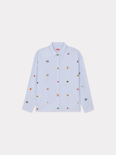 'KENZO Fruit Stickers' dropped shoulders shirt