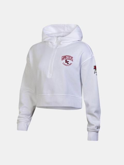 Under Armour Women's UA Rival Fleece Collegiate ½ Zip Hoodie